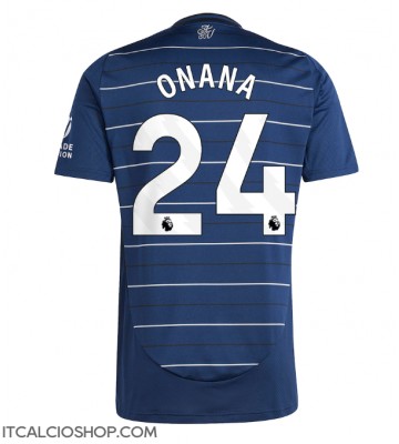 Aston Villa Amadou Onana #24 Terza Maglia 2024-25 Manica Corta